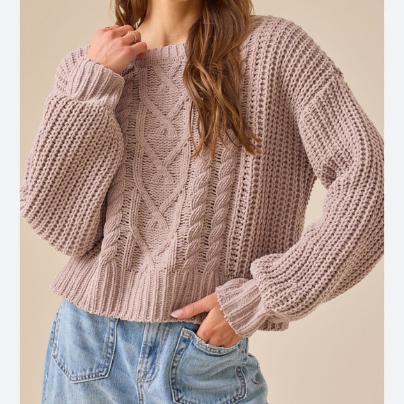 Altar'd State Sweaters - Altar'd State Colette Chenille ETHEREA Sweater NWT Size L